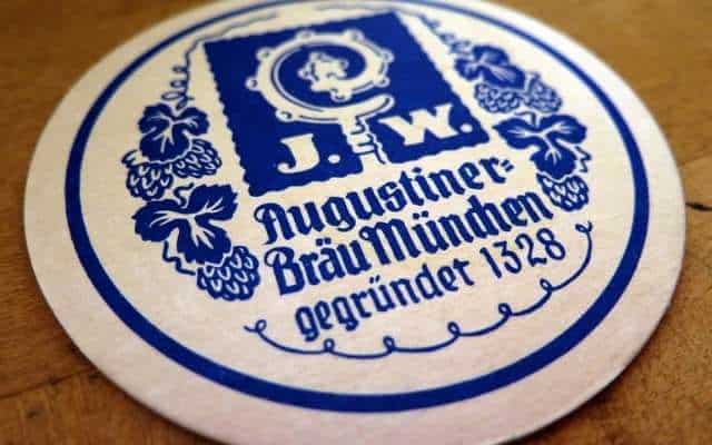 Munich Augustiner Keller Ceramic Decal