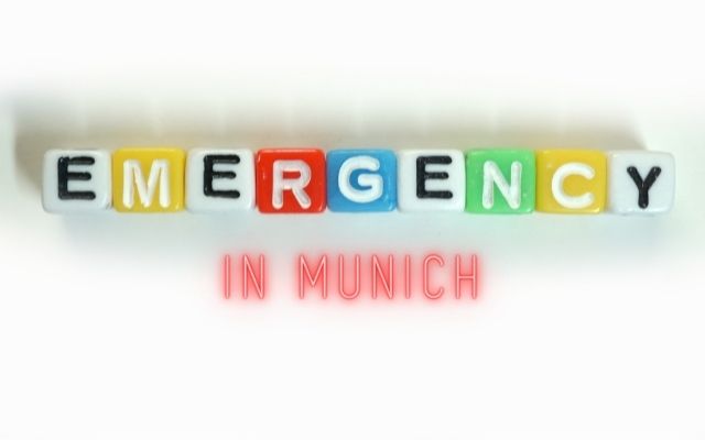 Munich Emergency Numbers for Police, Ambulance, Fire and more