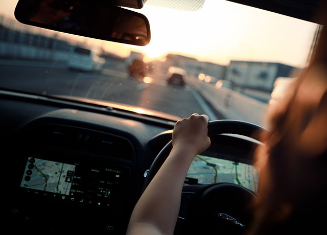 Driving on the Autobahn in Germany