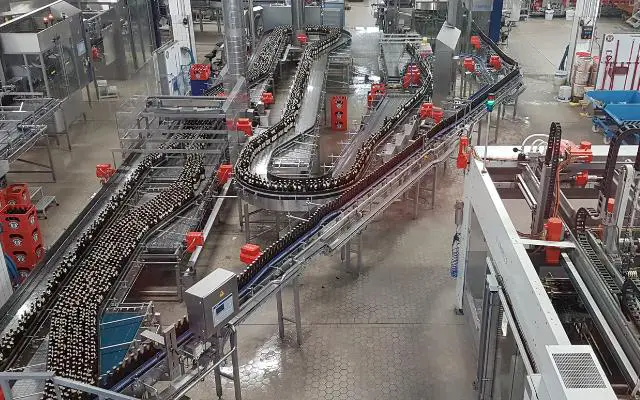 Erdinger Brewery Beer Bottling Assembly Line