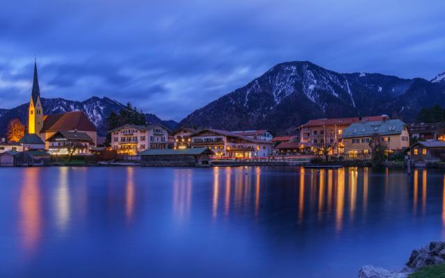 Best Lakes in Bavaria featuring the view over Lake Tegernsee