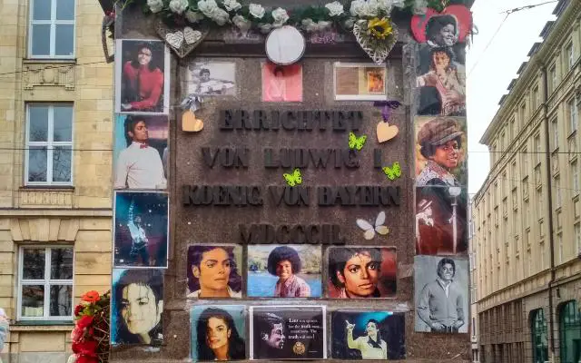 Michael Jackson memorial in Munich