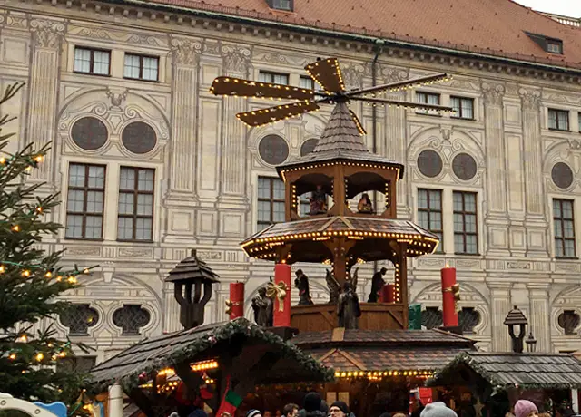 Christmas Markets Munich at the Munich Residenz