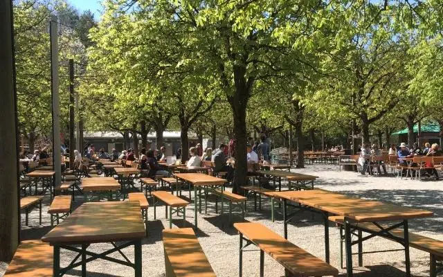 Ostpark Munich Biergarden